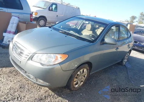 2010 Hyundai Elantra Gls from USA, damaged, VIN KMHDU4AD2AU111217
